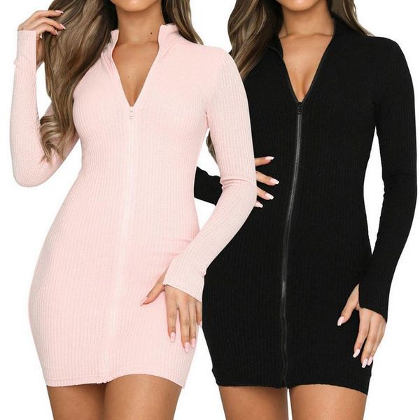 женское платье мода bodycon вязаный свитер на молнии платье 2021 осень зима v-образным вырезом с длинным рукавом sexy базовый тонкий теплый, Black;gray
женское платье мода bodycon вязаный свитер на молнии платье 2021 осень зима v-образным вырезом с длинным рукавом sexy базовый тонкий теплый, Black;gray