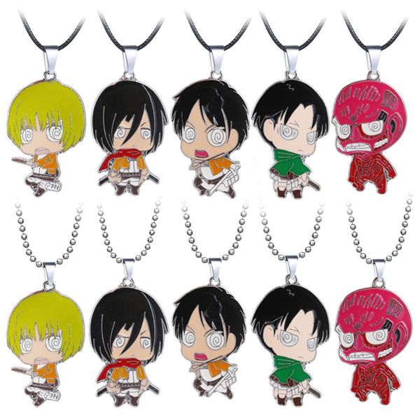 pendant necklaces anime attack on titan figure necklace for men metal long bead chain women jewelry collares kolye, Silver
pendant necklaces anime attack on titan figure necklace for men metal long bead chain women jewelry collares kolye, Silver