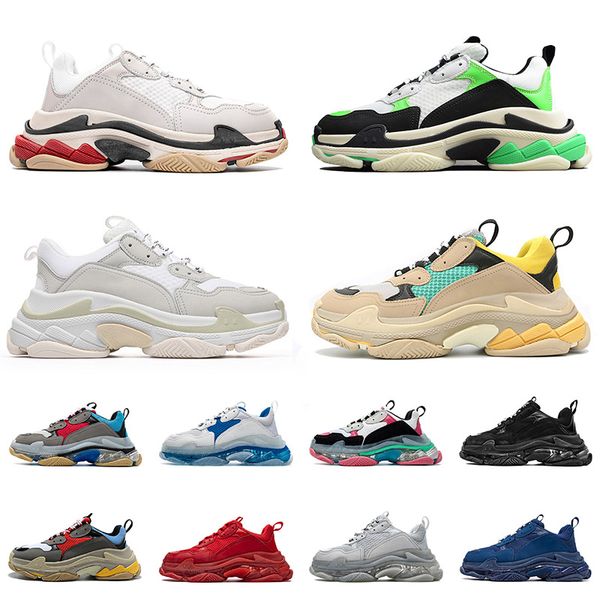 2021 triple s crystal bottoms flat trainers casual shoes mens womens 17fw paris vintage dad designer platform trainers sneakers, Black
2021 triple s crystal bottoms flat trainers casual shoes mens womens 17fw paris vintage dad designer platform trainers sneakers, Black