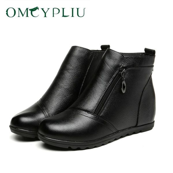 women boots large size 35-40 2020 new chaussure femme fashion short boots plus velvet leather keep warm comfortable woman shoes, Black
women boots large size 35-40 2020 new chaussure femme fashion short boots plus velvet leather keep warm comfortable woman shoes, Black
