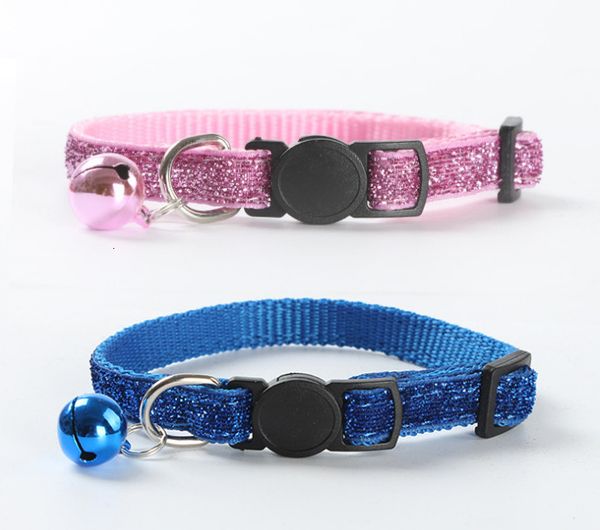 collar fashion pet bling gliitter safety cat breakaway plastic buckle kitten necklace with bell
collar fashion pet bling gliitter safety cat breakaway plastic buckle kitten necklace with bell