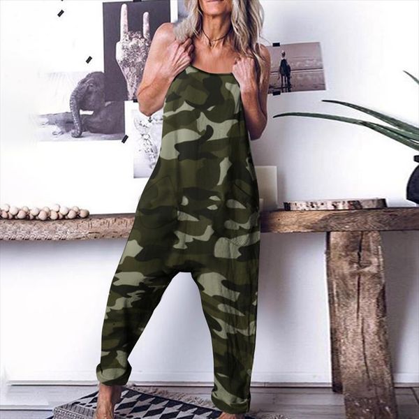 women jumpsuits 5xl long rompers 2020 summer sleeveless casual loose camouflage printed drop crotch playsuits harem pants, Black;white
women jumpsuits 5xl long rompers 2020 summer sleeveless casual loose camouflage printed drop crotch playsuits harem pants, Black;white