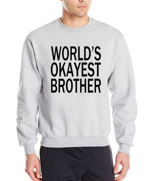 world's okayest brother letters print hoodies men 2018 new style spring winter fashion men sweatshirt hip hop style tracksuit1, Black
world's okayest brother letters print hoodies men 2018 new style spring winter fashion men sweatshirt hip hop style tracksuit1, Black