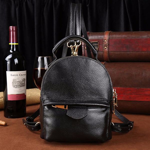 backpack style 100% genuine leather women ladies rucksack hand bag luxury retro designer shopping female cowhide small tote real
backpack style 100% genuine leather women ladies rucksack hand bag luxury retro designer shopping female cowhide small tote real