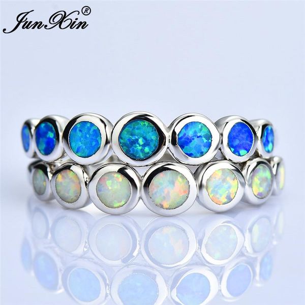 wedding rings fashion female small round finger ring silver color blue fire opal stone vintage engagement for women, Slivery;golden
wedding rings fashion female small round finger ring silver color blue fire opal stone vintage engagement for women, Slivery;golden