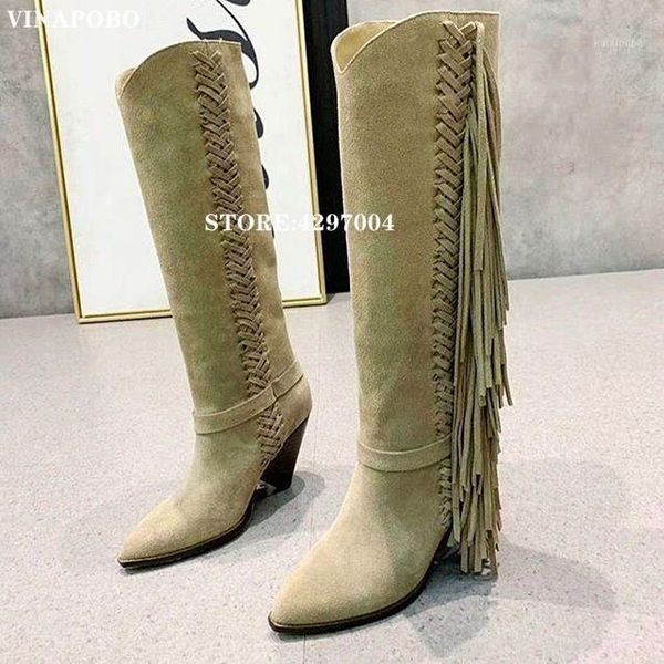 boots tassels knee women spike heel genuine leather long shoes pointe cowboy wome1, Black
boots tassels knee women spike heel genuine leather long shoes pointe cowboy wome1, Black