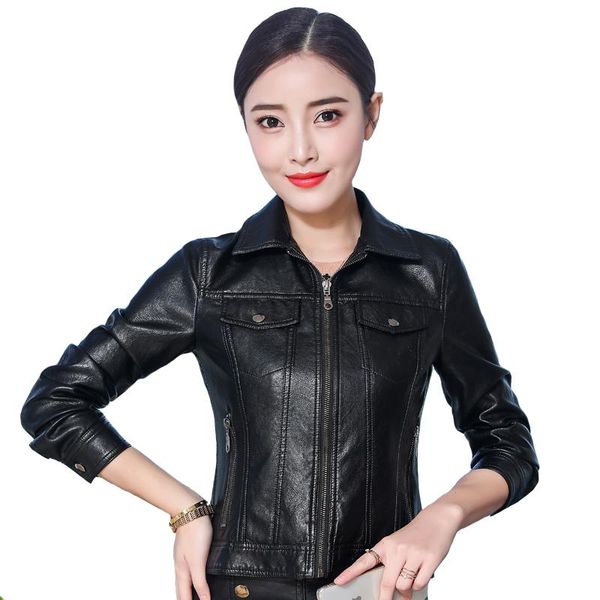 autumn women short pu leather jacket winter thick soft black faux leather coat plus cotton women motorcycle coat biker jacket
autumn women short pu leather jacket winter thick soft black faux leather coat plus cotton women motorcycle coat biker jacket