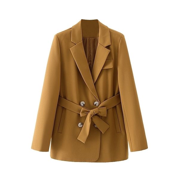 2021 new elegant female solid brown blazers fashion double ladies breasted stripes streetwear chic women's pocket coats xd43, White;black
2021 new elegant female solid brown blazers fashion double ladies breasted stripes streetwear chic women's pocket coats xd43, White;black