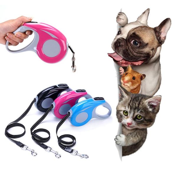 automatic pet leash reflective plastic material retractable dog cat extending leash walking extendable pet leads
automatic pet leash reflective plastic material retractable dog cat extending leash walking extendable pet leads