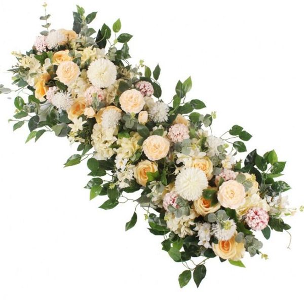 decorative flowers & wreaths 50/100cm custom wedding flower wall arrangement supplies silk peonies artificial row decor for iron arch backdr
decorative flowers & wreaths 50/100cm custom wedding flower wall arrangement supplies silk peonies artificial row decor for iron arch backdr