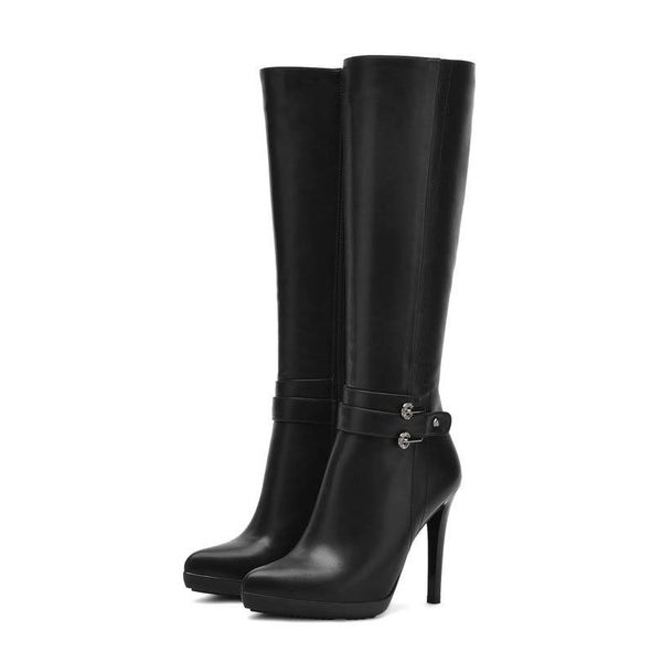 it was twenty-20 women's fashionable riding at knee height soft high-heeled plutonium pointed to winter boots size 34-39, Black
it was twenty-20 women's fashionable riding at knee height soft high-heeled plutonium pointed to winter boots size 34-39, Black