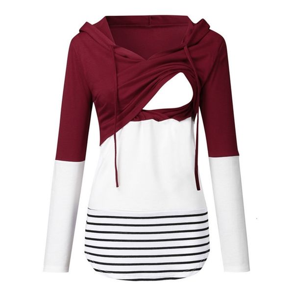 breastfeeding pregnancy clothes hoodies sweatshirt - casual women maternity for nursing suit long sleeve autumn colorblock shirt lj201123, White
breastfeeding pregnancy clothes hoodies sweatshirt - casual women maternity for nursing suit long sleeve autumn colorblock shirt lj201123, White