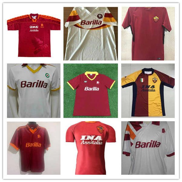 00 01 2002 roma retro soccer jersey 00 01 02 89 90 totti batistuta candela montella classic commemorate collection maglia da calcio, Black;yellow
00 01 2002 roma retro soccer jersey 00 01 02 89 90 totti batistuta candela montella classic commemorate collection maglia da calcio, Black;yellow