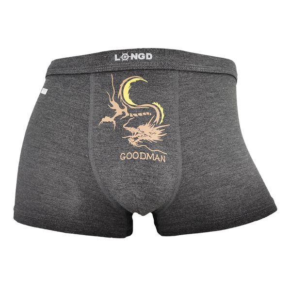 longpoint boxed briefs for men 01526 (dragon-patterned cotton boxers absorb sweat, breathable and antibacterial, Black;white
longpoint boxed briefs for men 01526 (dragon-patterned cotton boxers absorb sweat, breathable and antibacterial, Black;white