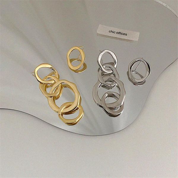 irregular small big round drop earring for women girl metal circle tassel pendant dangle earrings party jewelry brincos, Silver
irregular small big round drop earring for women girl metal circle tassel pendant dangle earrings party jewelry brincos, Silver