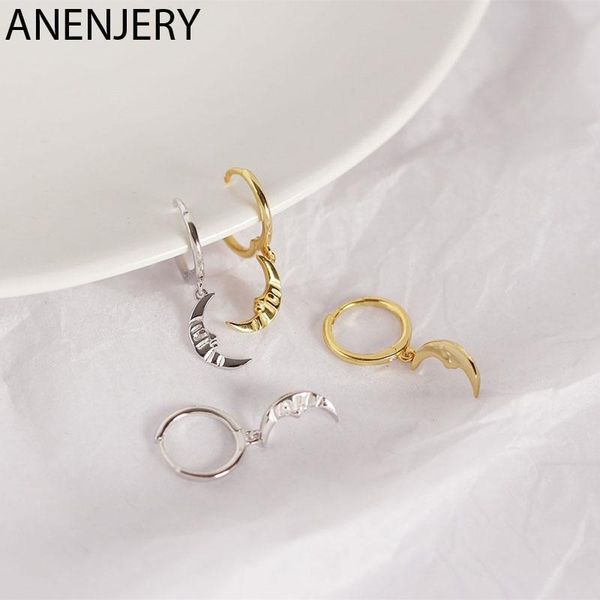 anenjery 925 sterling silver moon hoop earrings for women geometric baroque gold silver jewelry s-e1387, Golden;silver
anenjery 925 sterling silver moon hoop earrings for women geometric baroque gold silver jewelry s-e1387, Golden;silver