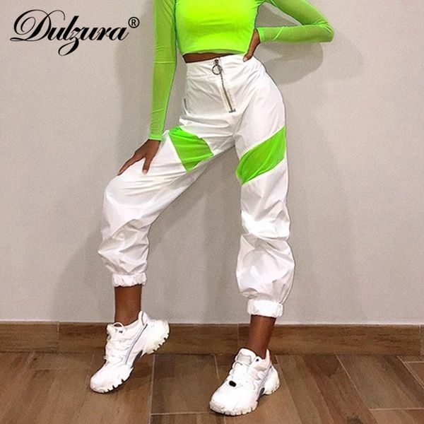 autumn winter women pants high waist jogger streetwear loose sweatpants trousers patchwork clothes bottoms dance t200223, Black;white 
autumn winter women pants high waist jogger streetwear loose sweatpants trousers patchwork clothes bottoms dance t200223, Black;white