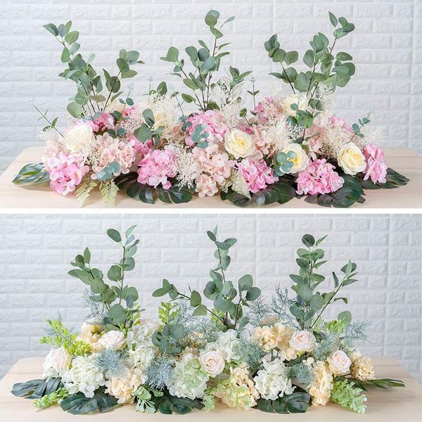 decorative flowers & wreaths wedding silk artificial flower row arrangement el decoration t stage layout background props road decor1 
decorative flowers & wreaths wedding silk artificial flower row arrangement el decoration t stage layout background props road decor1