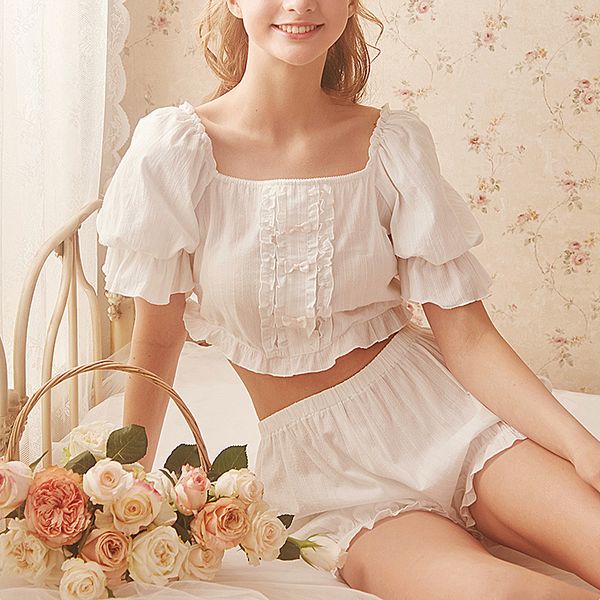 women's stringy selvedge +pumpkin shorts two-pieces princess pajama sets.lolita nightgown pajamas suit.sleepwear loungewear t200707, Black;red
women's stringy selvedge +pumpkin shorts two-pieces princess pajama sets.lolita nightgown pajamas suit.sleepwear loungewear t200707, Black;red