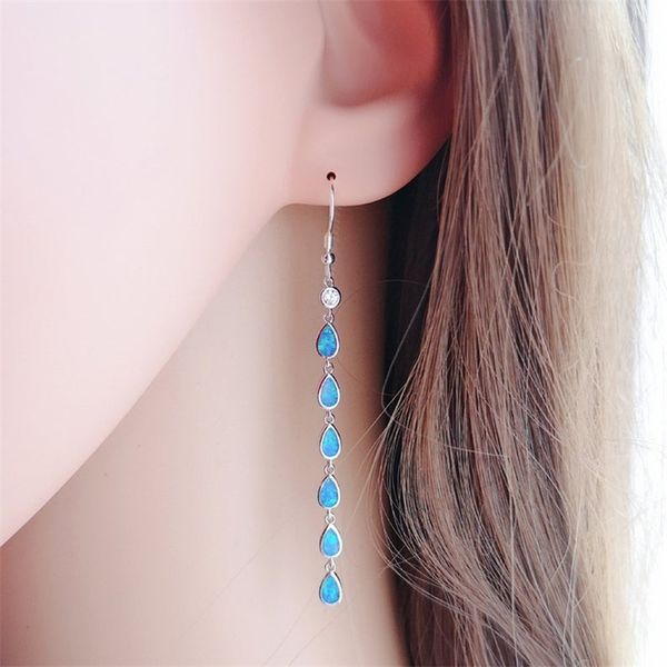 npkds boho vintage water drop blue fire opal long dangle earrings zircon earrings ladies fashion wedding party jewelry, Golden
npkds boho vintage water drop blue fire opal long dangle earrings zircon earrings ladies fashion wedding party jewelry, Golden