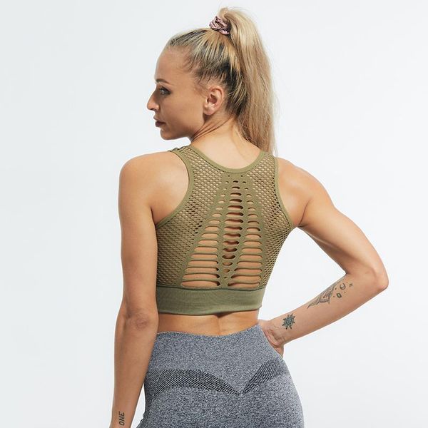 gym clothing salspor women sport bra solid fitness push up shockproof hollow running underwear trainning yoga tank female1, White;black 
gym clothing salspor women sport bra solid fitness push up shockproof hollow running underwear trainning yoga tank female1, White;black