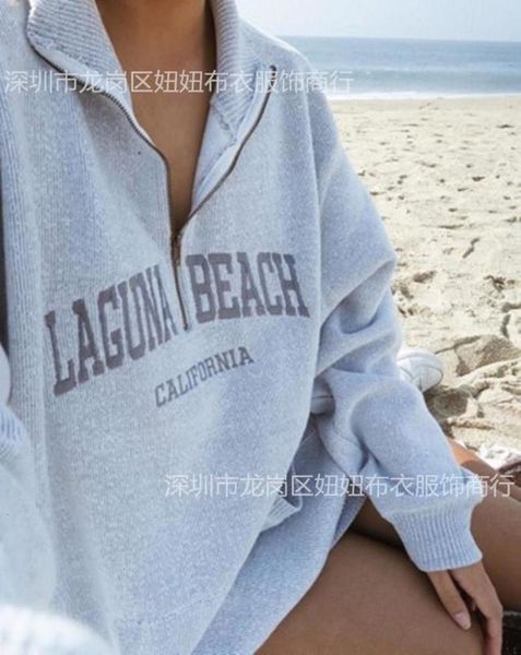 zipper letter fall 2020 embroidered casual lapel pullover loose women's sweater, Black
zipper letter fall 2020 embroidered casual lapel pullover loose women's sweater, Black
