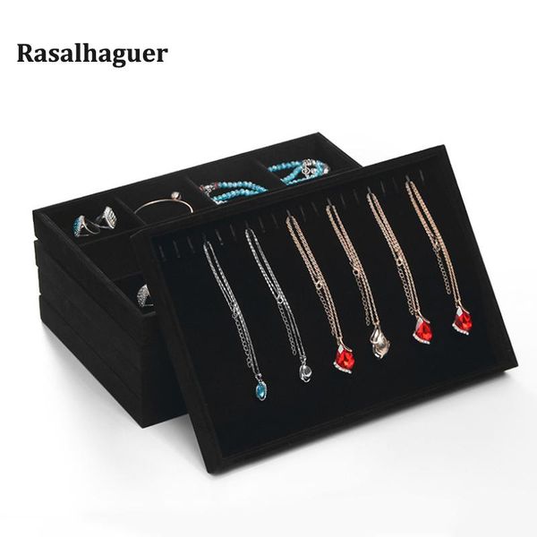 necklace ring earring pendant stand series watch holder for woman black velvet jewelry tray jewellery organizer storage box, Pink;blue
necklace ring earring pendant stand series watch holder for woman black velvet jewelry tray jewellery organizer storage box, Pink;blue
