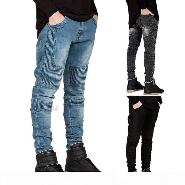mens jeans deim trousers slim fit stretch pintunck denim pants biker jeans pencil pants, Blue
mens jeans deim trousers slim fit stretch pintunck denim pants biker jeans pencil pants, Blue