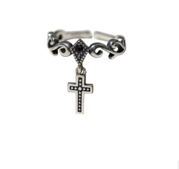 925 sterling silver rings diamond cross lace ring valentines women rings day european mix and match retro thai silver jewelry
925 sterling silver rings diamond cross lace ring valentines women rings day european mix and match retro thai silver jewelry