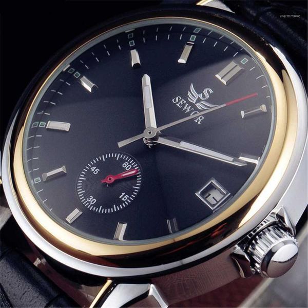 2016 New Fashion Mens Watches Top Leather Strap Casual Auto Date Mechanical Automatic Self Wind Wrist Watch1, Slivery;brown
2016 New Fashion Mens Watches Top Leather Strap Casual Auto Date Mechanical Automatic Self Wind Wrist Watch1, Slivery;brown