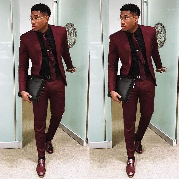 burgundy two pieces men suits slim fit wedding grooms tuxedos one button formal prom business suit (jacket +pants)1, White;black
burgundy two pieces men suits slim fit wedding grooms tuxedos one button formal prom business suit (jacket +pants)1, White;black