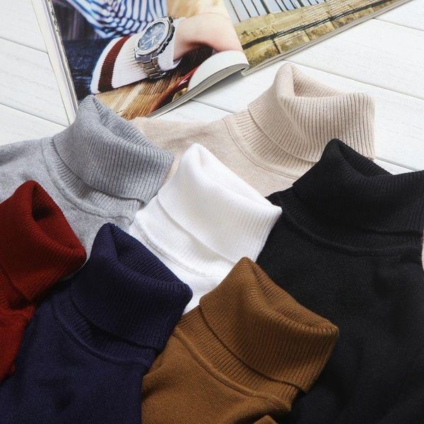 men's clothes turnable turtleneck winter cashmere pullover solid knitted sweater fire lapel pullover bottoming fashion wear1, White;black
men's clothes turnable turtleneck winter cashmere pullover solid knitted sweater fire lapel pullover bottoming fashion wear1, White;black