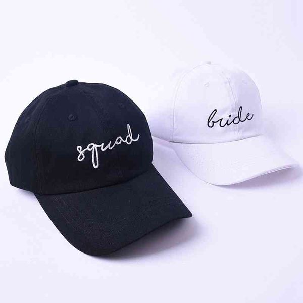 squad bride letter embroidery dad hat adjustable shading wedding summer hat fashion solid color baseball cap cap, Blue;gray
squad bride letter embroidery dad hat adjustable shading wedding summer hat fashion solid color baseball cap cap, Blue;gray