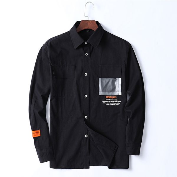 plus size 7xl 8xl 9xl men shirt long sleeve dress shirt oversize men denim shirt formal large size big leisure navy blue blouse c1211, White;black
plus size 7xl 8xl 9xl men shirt long sleeve dress shirt oversize men denim shirt formal large size big leisure navy blue blouse c1211, White;black