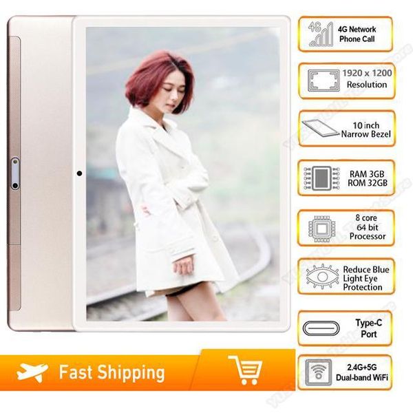 2.5d glass 1920*1200 ips hd screen 10 inch android 9.0 pie os ips 3g 4g dual sim cards 3gb ram 32/64gb rom phone call tablet pc1
2.5d glass 1920*1200 ips hd screen 10 inch android 9.0 pie os ips 3g 4g dual sim cards 3gb ram 32/64gb rom phone call tablet pc1