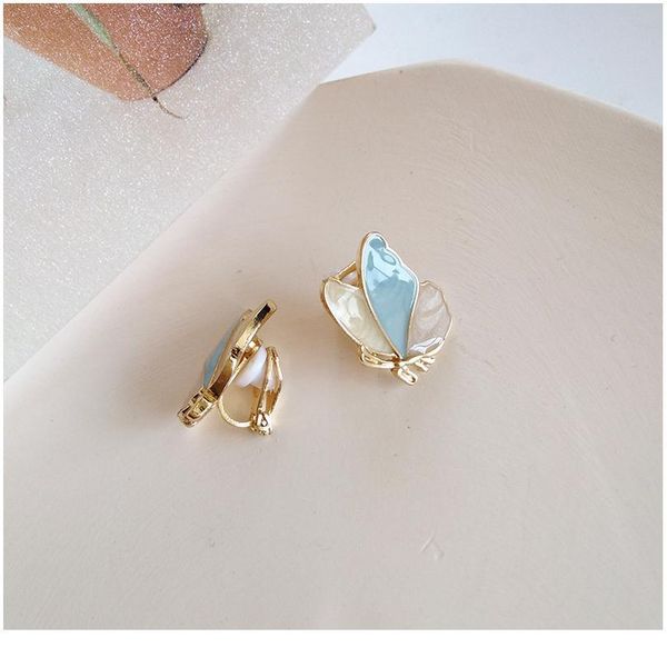 new butterfly clip on earrings for women enamel earings ear cuff fake piercing oorbellen boucle d jllmjv, Silver
new butterfly clip on earrings for women enamel earings ear cuff fake piercing oorbellen boucle d jllmjv, Silver