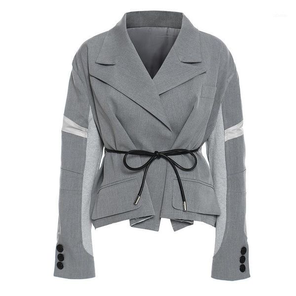 women's suits & blazers seebeautiful casual loose blazer coat notched long sleeve single breasted pockets fashion 2021 autumn winter wo, White;black
women's suits & blazers seebeautiful casual loose blazer coat notched long sleeve single breasted pockets fashion 2021 autumn winter wo, White;black