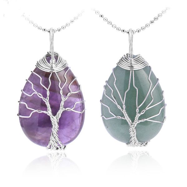 gold or silver rope winding water drop natural stone agate crystal pendant necklace drop selling ne1208
gold or silver rope winding water drop natural stone agate crystal pendant necklace drop selling ne1208