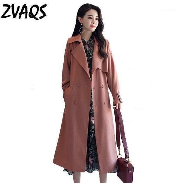 zavqs spring autumn women's trench coats elegant long double breasted windbreaker female clothes casaco abrigo mujer jf2441, Tan;black
zavqs spring autumn women's trench coats elegant long double breasted windbreaker female clothes casaco abrigo mujer jf2441, Tan;black
