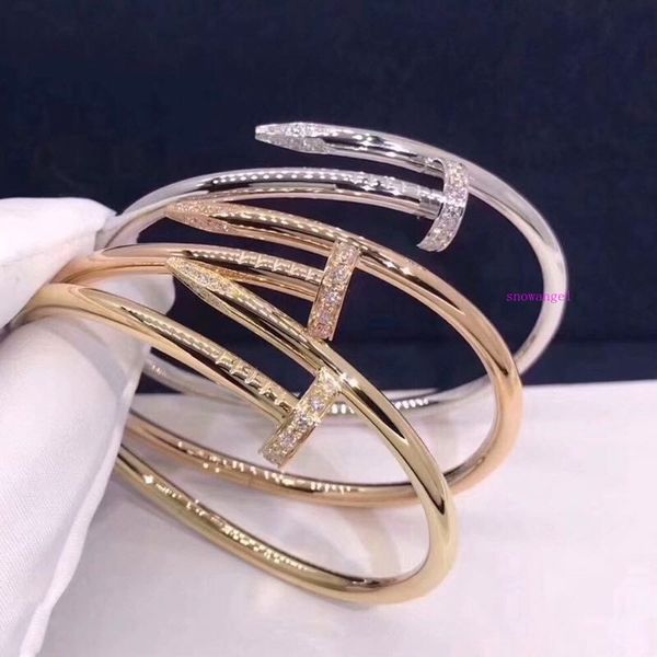 nail bracelet 18k rose gold full diamond bracelet platinum plated diamond couple gift, Golden;silver
nail bracelet 18k rose gold full diamond bracelet platinum plated diamond couple gift, Golden;silver