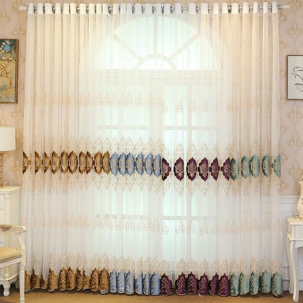 curtain & drapes modern luxury embroidered sheer voile curtains window cortina for living room door gold lace tulle windows
curtain & drapes modern luxury embroidered sheer voile curtains window cortina for living room door gold lace tulle windows