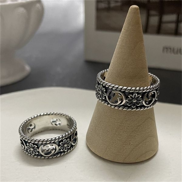 87% off wholesale shop gujia ring daisy double men's and women's ring ins does not fade. personalized minority ring gives valentin, Silver
87% off wholesale shop gujia ring daisy double men's and women's ring ins does not fade. personalized minority ring gives valentin, Silver