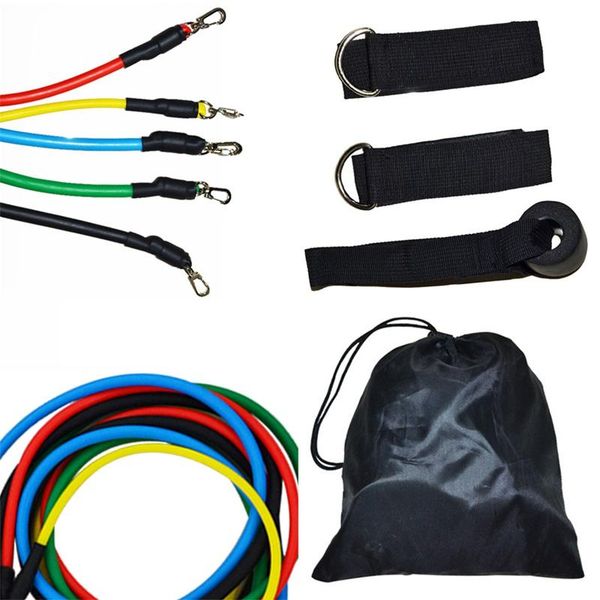 11 pcs/set latex resistance bands crossfit training exercise yoga tubes pull rope,rubber expander elastic bands fitness with bag
11 pcs/set latex resistance bands crossfit training exercise yoga tubes pull rope,rubber expander elastic bands fitness with bag