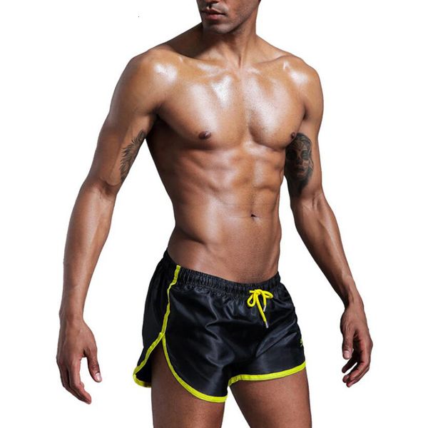 fashion mens sport side slit short jogger trousers male smooth gym fitness sweat polyester workout running shorts, White;black
fashion mens sport side slit short jogger trousers male smooth gym fitness sweat polyester workout running shorts, White;black