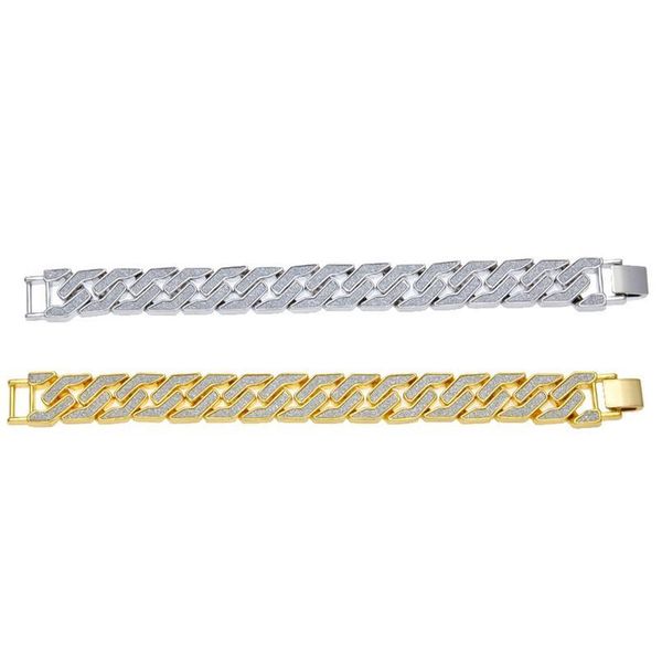karopel fashion bling bling men hip hop bracelet gold curb cuban iced out chain rapper bracelet wmtclx, Black
karopel fashion bling bling men hip hop bracelet gold curb cuban iced out chain rapper bracelet wmtclx, Black
