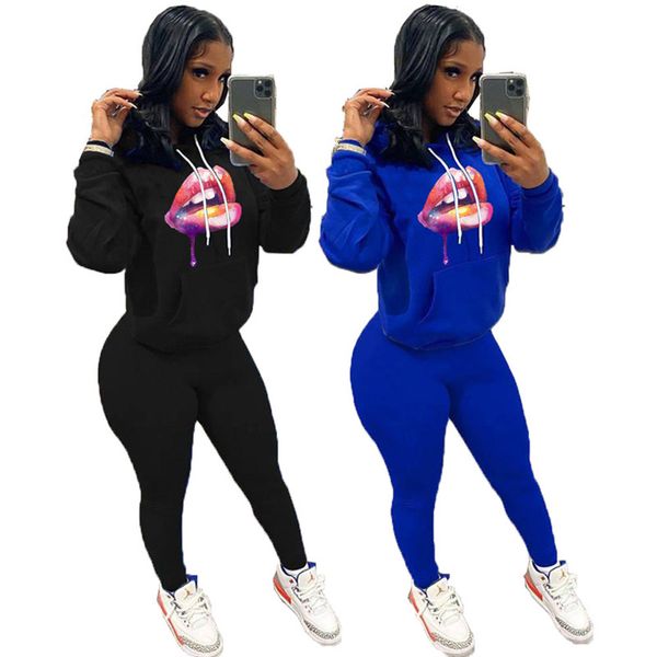 lip print womens designer tracksuits fashion long sleeve hooded long pants womens 2pcs sets casual autumn winter clothing, Gray
lip print womens designer tracksuits fashion long sleeve hooded long pants womens 2pcs sets casual autumn winter clothing, Gray