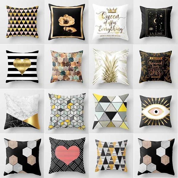 cushion/decorative pillow geometric print polyester 45 * 45cm nordic sofa upholstery cushion bronze pillowcar cover1
cushion/decorative pillow geometric print polyester 45 * 45cm nordic sofa upholstery cushion bronze pillowcar cover1