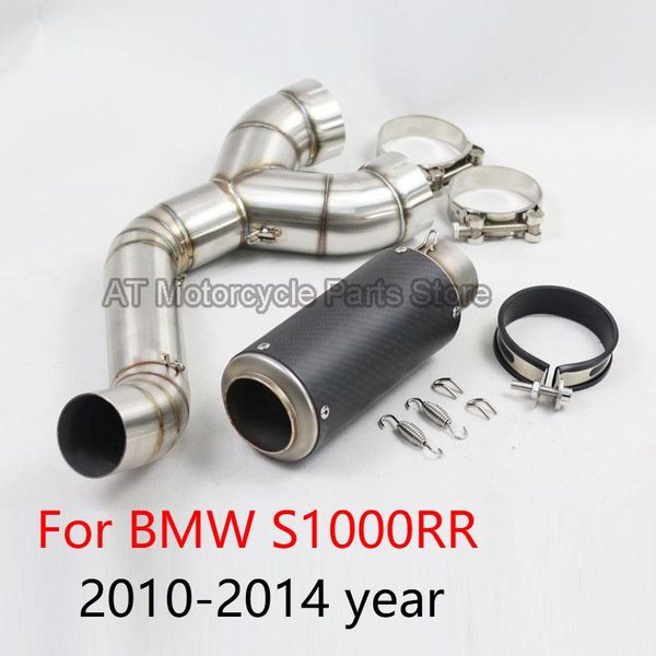 motorcycle exhaust system full slip on modified middle steel carbon fiber pipe with muffler for s1000rr 2010/12/13/14 years
motorcycle exhaust system full slip on modified middle steel carbon fiber pipe with muffler for s1000rr 2010/12/13/14 years