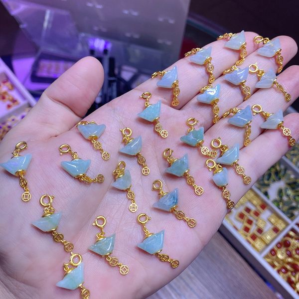 dabivan jewelry jadeite diy bracelet accessories s925 silver ingot money pendant
dabivan jewelry jadeite diy bracelet accessories s925 silver ingot money pendant