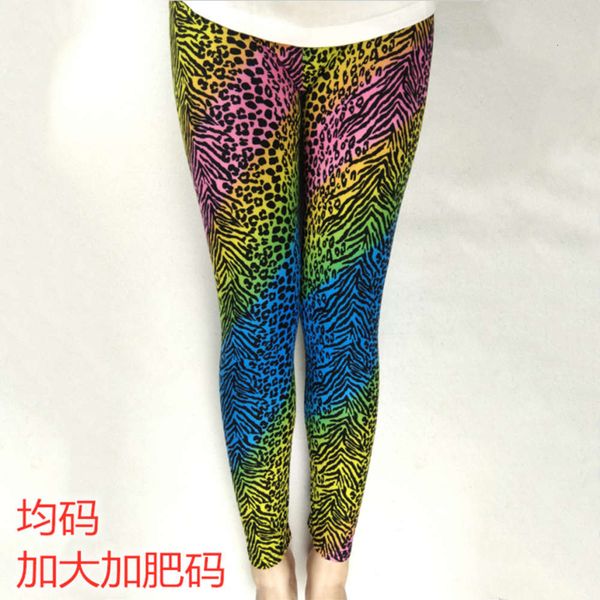 the big size of new delivery quality productscolorful neon leopard print leggings women's stretch milk silk tights oversized k076, Black
the big size of new delivery quality productscolorful neon leopard print leggings women's stretch milk silk tights oversized k076, Black